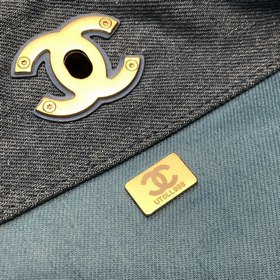 Chanel 22p Джинсовая серия Сумка для покупок, артикул 3136