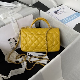 Chanel Mini CF handle Сумка с металлическими деталями Классичес
