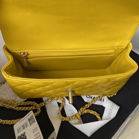 Chanel Mini CF handle Сумка с металлическими деталями Классичес