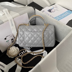 Chanel Mini CF handle Сумка с металлическими деталями Классическ