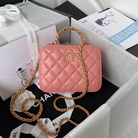 Chanel Ромбовидная сумка для косметики, модель AS3318 Коробка с к