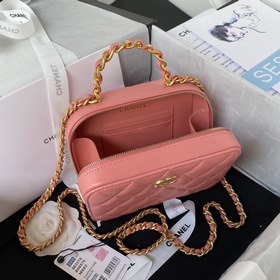 Chanel Ромбовидная сумка для косметики, модель AS3318 Коробка с к