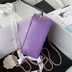 Сумка Chanel с ромбовидным узором, косметичка, модель AS3318 Коро