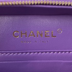 Сумка Chanel с ромбовидным узором, косметичка, модель AS3318 Коро