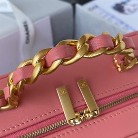 Chanel Ромбовидная сумка для косметики, модель AS3319 Коробка с к
