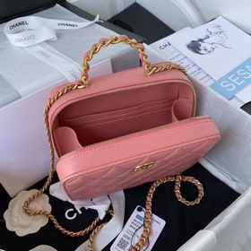 Chanel Ромбовидная сумка для косметики, модель AS3319 Коробка с к