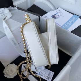 Chanel Ромбовидная сумка для косметики, модель AS3319 Коробка с к