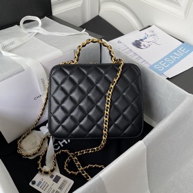 Chanel Ромбовидная сумка для косметики, модель AS3319 Коробка с к