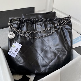 Chanel ретро сумка серебряной застежкой 22, модель AS3261 Самая п