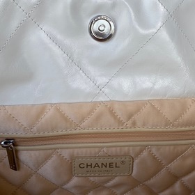 Chanel ретро сумка серебряной застежкой 22, модель AS3261 Самая п