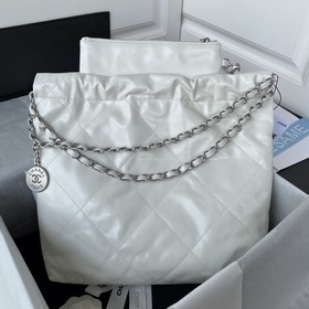 Chanel ретро сумка серебряной застежкой 22, модель AS3260 Самая п
