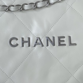 Chanel ретро сумка серебряной застежкой 22, модель AS3260 Самая п