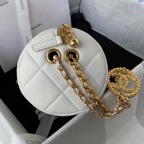 Chanel mini боулинг сумка, модель AS3384 Логотип с жемчужиной вы