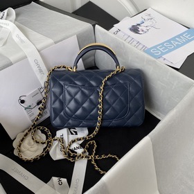Chanel Mini CF handle Модель AS2431 Классическая сумка с ромбовид
