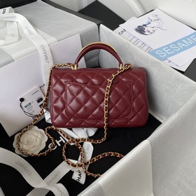 Chanel Mini CF handle Модель AS2431 Классическая сумка с ромбовид