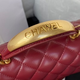 Chanel Mini CF handle Модель AS2431 Классическая сумка с ромбовид