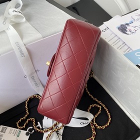 Chanel Mini CF handle Модель AS2431 Классическая сумка с ромбовид