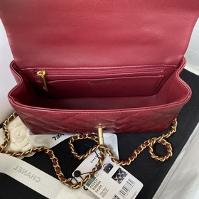Chanel Mini CF handle Модель AS2431 Классическая сумка с ромбовид