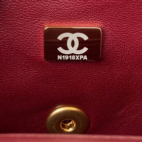 Chanel Mini CF handle Модель AS2431 Классическая сумка с ромбовид