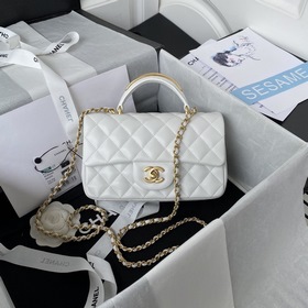 Chanel Mini CF handle Модель AS2431 Классическая сумка с ромбовид