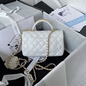 Chanel Mini CF handle Модель AS2431 Классическая сумка с ромбовид