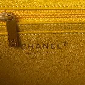 CChanel Mini CF handle Модель AS2431 Классическая сумка с ромбови