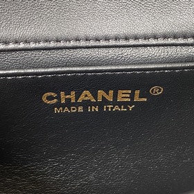 Chanel маленькая сумка с цепочкой в клетку, модель AS3456 CF с ме