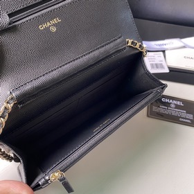 CHANEL22 Новая модель WOC из кожи верхнего слоя с новым логотипом