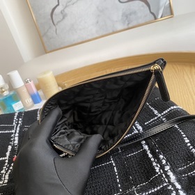 Сумка-шоппер Chanel из драпированной ткани с шнурком, модель 0491