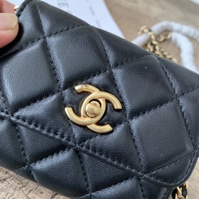 CHANEL 22S WOC Новая модель кошелька Длина цепочки с золотым шари