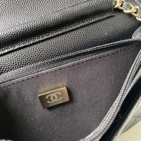 CHANEL WOC маленькая сумка с цепочкой, сумка через плечо Верхняя 