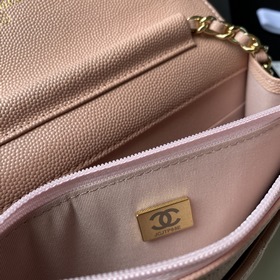 CHANEL WOC маленькая сумка с цепочкой, сумка через плечо Верхняя 