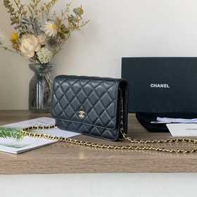 CHANEL сумка с цепочкой, модель № 33814 Импортная кожа ягненка с