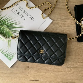 CHANEL сумка с цепочкой, модель № 33814 Импортная кожа ягненка с