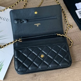 CHANEL сумка с цепочкой, модель № 33814 Импортная кожа ягненка с