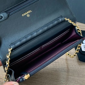 CHANEL сумка с цепочкой, модель № 33814 Импортная кожа ягненка с