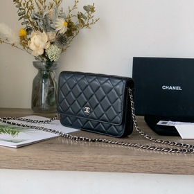 CHANEL сумка с цепочкой, модель № 33814 Импортная кожа ягненка с