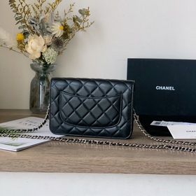 CHANEL сумка с цепочкой, модель № 33814 Импортная кожа ягненка с