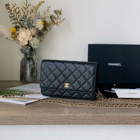 CHANEL сумка с цепочкой, модель № 33814 Ромбовидный узор виде ли