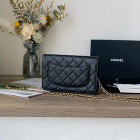 CHANEL сумка с цепочкой, модель № 33814 Ромбовидный узор виде ли