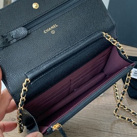 CHANEL сумка с цепочкой, модель № 33814 Ромбовидный узор виде ли