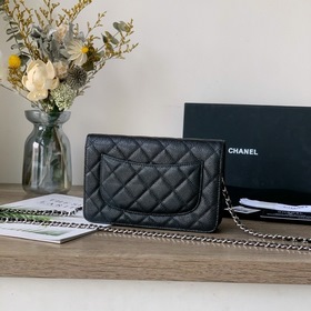 CHANEL сумка с цепочкой, модель № 33814 Ромбовидный узор виде ли