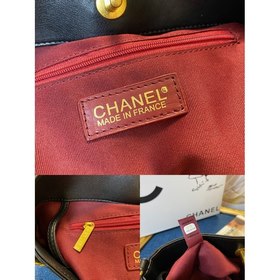 CHANEL Ретро-сумка из телячьей кожи с ромбовидным узором и ремешк