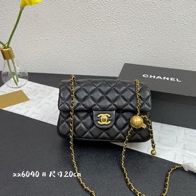 Новая модель сумки Chanel с крышкой Сумка с золотой цепочкой Пос