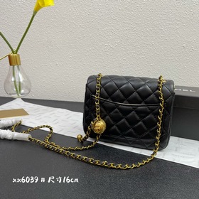 Новая модель сумки Chanel с крышкой Сумка с золотой цепочкой Пос