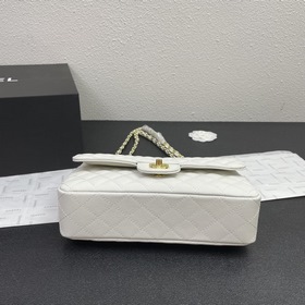 Chanel сумка через плечо Woc из кожи цвета «икры» с двойной букво