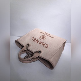 CHANEL Модель A66941 Женская сумка для покупок из джинсовой ткани