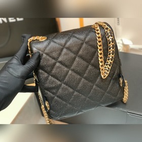 CCHANEL модель AS3108 рюкзак из кожи личи Новая весенняя и летняя