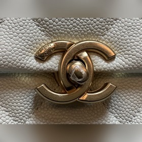 CHANEL Модель AS3108 Двойной рюкзак из кожи личи Новая весенняя и