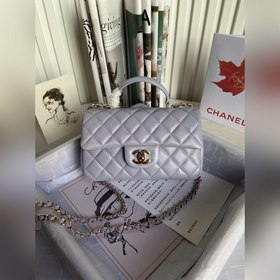 Chanel Mini CfHandle перламутровый одноплечевой сумочка, артикул